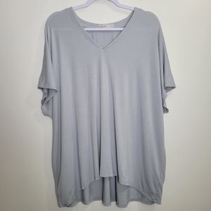 Barefoot Dreams Malibu Collection Modal Blend Cozy Top Tee Size 2X